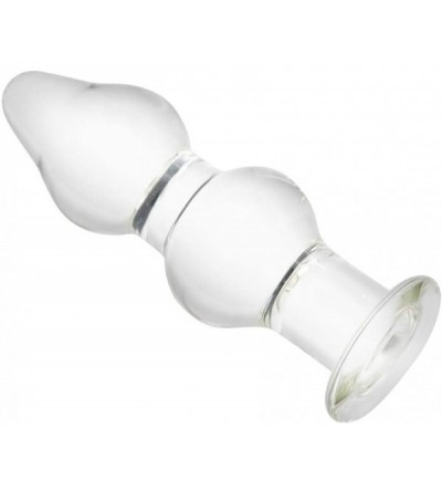 Anal Sex Toys Glass Anal Plug Cone Crystal Butt Plug Anal Sex Toys for Women Men Couple - C7127WTQWZZ $27.11