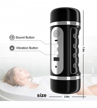 Male Masturbators Handsfree USB Rechargeab Automatic Piston Portable Control Rotating Electronic Heating Massage Cup Pocket P...