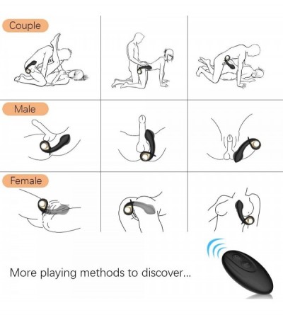 Anal Sex Toys G-spot Anal Vibrator Automatic Inflatable Prostate Massager - Rechargeable Vibrating Butt Plug Vagina Anus Expa...