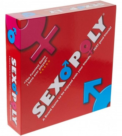 Vibrators Sexopoly Party Board Game- 1130 Gram- Assorted (CRESEXOP) - CS11EOWZ96R $13.19