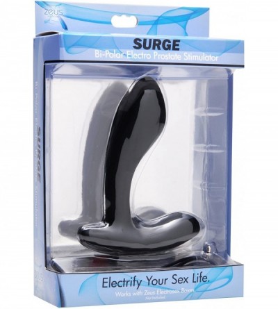 Anal Sex Toys Surge Bi-Polar Electro Prostate Stimulator- 1 Count- Black (AD966) - C111QVYWINN $64.84