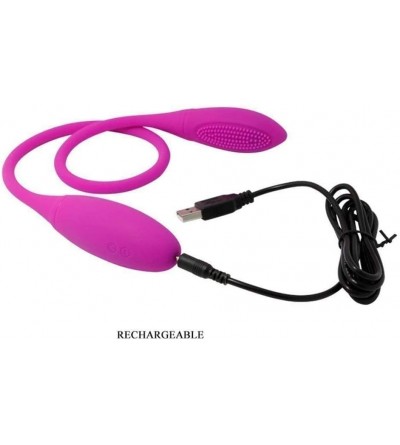Vibrators Double-Headed Silicone Vibrator-Electric Butterfly Clítoris štímlator Interesting Sex Toy-Relaxing Toy Ladies Wirel...