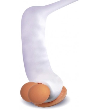 Male Masturbators Men's Silicone Masturbation Egg Vaginal Toy Penis Trainer Adult Sexy Toys for Sex Couples Toys White - CT19...