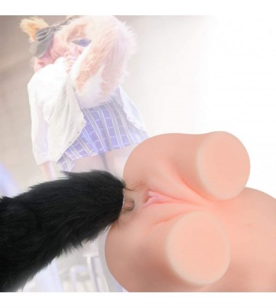 Anal Sex Toys 31.5inches Long Fox Tail Butt Plug Stainless Steel Anal Plug Animal Tail Role Play Sex Toys Flirting Tools for ...