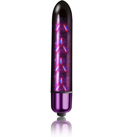Vibrators Cosmic Delight Holographic Bullet - Ultra Purple - C618OGGI90X $12.72