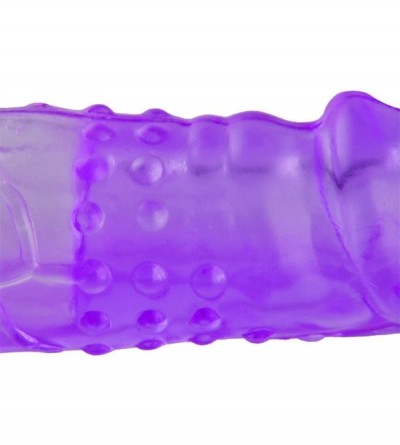Pumps & Enlargers 1 x Ample Penis Enhancer- Soft Silicone Penis Extender Enlarger Sleeve Condom Sexual Delay Ejaculation Sex ...
