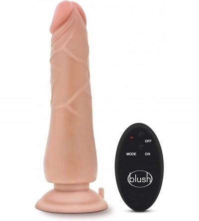 Anal Sex Toys 9 Inch Remote Control Suction Dildo Vibrator - CW186T9NRI7 $51.01
