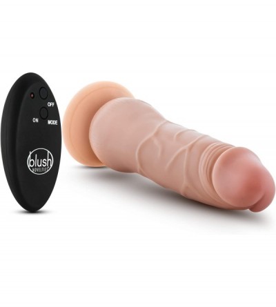 Anal Sex Toys 9 Inch Remote Control Suction Dildo Vibrator - CW186T9NRI7 $51.01