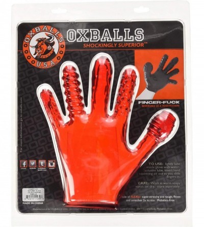Novelties Finger- Fuck Reversible Jo & Penetration Toy- Red - Red - CI12LLND995 $73.83