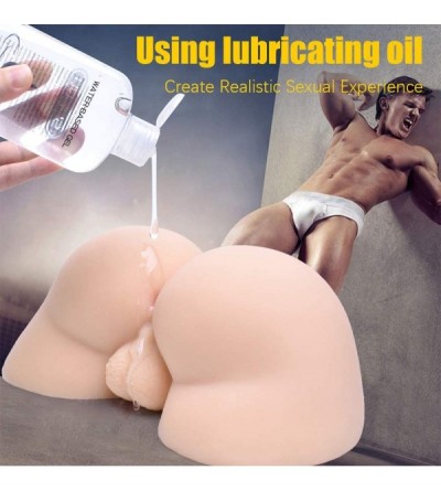Anal Sex Toys Male Mastubator Sex Doll for Men- Anal Sex Toy with Male Butt Ass with Testis (Without Dildo)-Silicone Sex Doll...