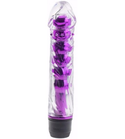 Vibrators Adult G-Spot Dildo Passionate Massager Multi-Speed Pornography Rabbit Waterproof Wand Vibrator Sex Toy (Purple) - P...