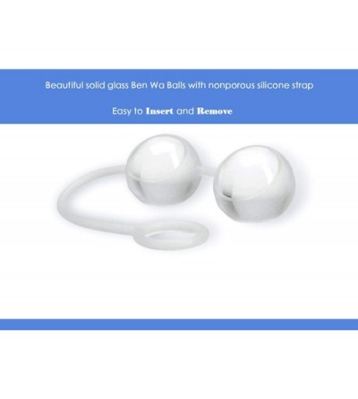 Anal Sex Toys Kegels Ben Wa Balls with Silicone Strap - CQ112TO8UDB $32.76