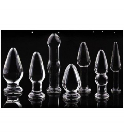 Anal Sex Toys Nearbaby Crystal Glass Anal Plug Adult Toys Sex Toys for Women/Man - CA11PCM6WE1 $18.77