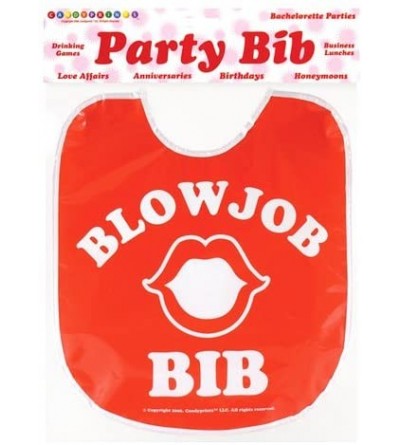 Novelties Blow Job Bib - CC112P6ZSUV $20.46