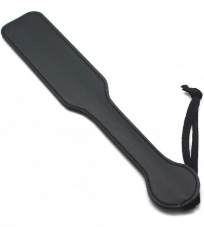 Paddles, Whips & Ticklers 32cm Quality Faux Leather Letter Paddles- Meow - C818SGSC3NM $21.25