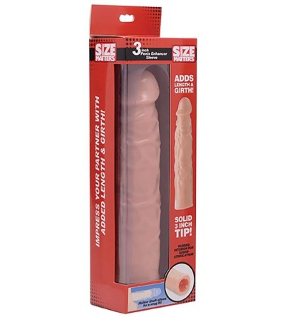 Pumps & Enlargers 3 Inch Flesh Penis Enhancer Sleeve - CT18MCX3LA9 $11.39