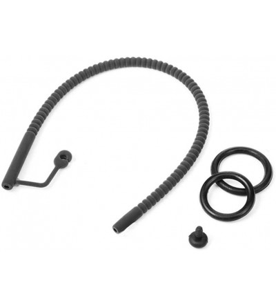 Catheters & Sounds Male Urêthral Sounding Stretching Bead Stimulate Penis Plug Dilator for Men Male 5mm (Black) - CS18NYO8LRK...