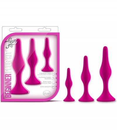 Anal Sex Toys Luxe Beginner Silicone Butt Plug Kit- Anal Training Kit- Sex Toy for Women- Sex Toy for Couples - CP18H0UD9IL $...