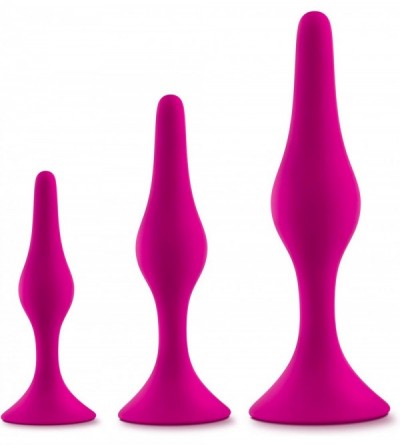 Anal Sex Toys Luxe Beginner Silicone Butt Plug Kit- Anal Training Kit- Sex Toy for Women- Sex Toy for Couples - CP18H0UD9IL $...