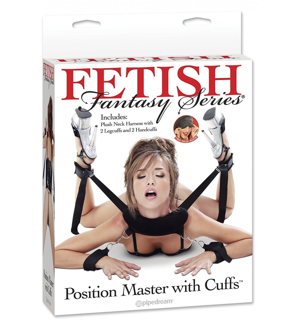 Restraints Fetish Fantasy Position Master W/Cuffs - C011HOD66J7 $33.98