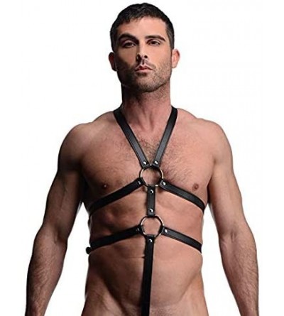 Restraints Male Full Body Harness - C717Z3N9TAZ $32.98