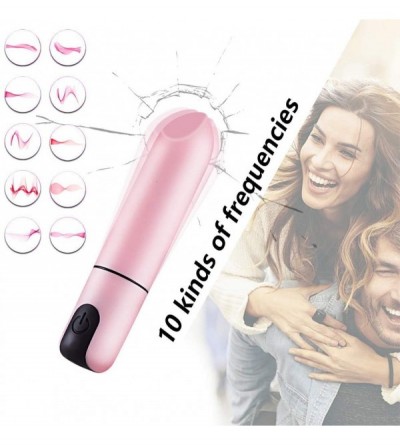 Vibrators Clitoral Bullet Vibrator with 10 Vibration Modes for Precision Clitoral Stimulation- Waterproof Lipstick Vibrators ...