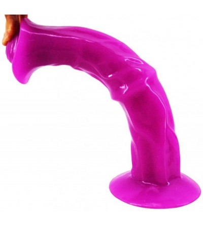Dildos Big Horse Dildo Animal Style Large Head Adult Sex Toy (Purple) - Purple - CB18UCL2UQM $69.67