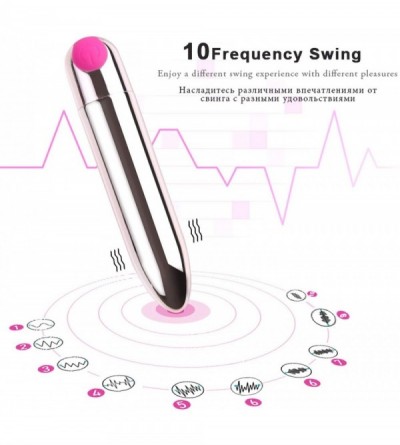 Pumps & Enlargers Mini Bullet USB Rechargeable Clitoral Stimulator Manual Vibrating Pussy Funny Toys Women-E057-Black - E057-...