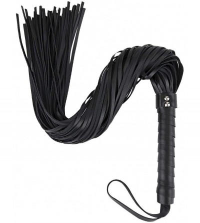 Paddles, Whips & Ticklers BDSM Leather Whip- Soft Tickle Slave Crop Set Adult Sex Toys - Halloween Costume Accessory for Wome...