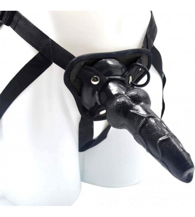 Dildos Strap-On Dildo- Wearable Sex Harness with Realistic Dildo- Detachable Animal Cock Penis with Thick Knot- Sex Toys for ...