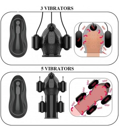 Vibrators Male Gláns Ví'brántors Adúllt Six Toy for Men Rechargeable Ví'bránting Ᵽ'e-ňiš Massaging Sleeves Man Ṃásˉtῡrbˉátor ...