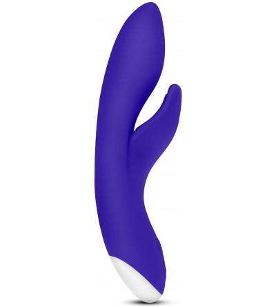 Vibrators Hop Jessica Rabbit Luxury Vibrator Rechargeable Waterproof Sex Toy Women - Midnight - CM12MWZQBGY $25.26