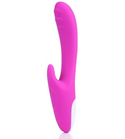 Dildos Rechargeable Powerful Dildo 10 Frequency USB Rechargeable G-spot Magic Wand Massager for Women (Pink) - Purple - CC12E...