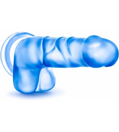 Dildos 7.75" Soft Realistic Feel Dildo - Cock and Balls Dong - Suction Cup Harness Compatible - Sex Toy for Women - Sex Toy f...