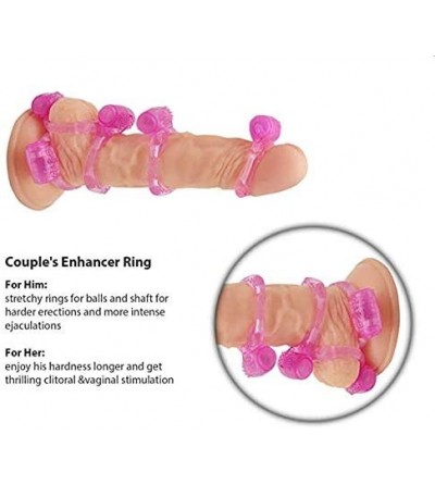 Penis Rings [10-Pack] Butterfly Vibrating Cock Ring - Stretchy Penis Ring - Clitorial Stimulation for Women - Adult Sex Toys ...