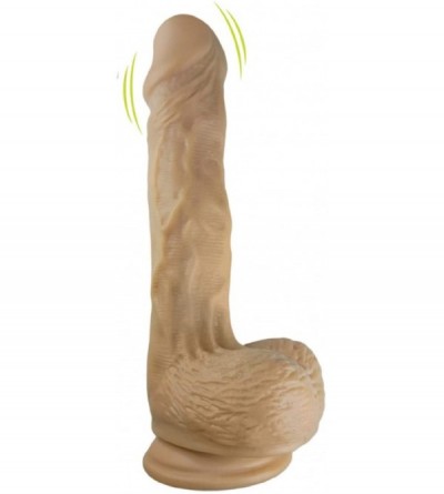 Vibrators Skinsations Sidewinder 10 Functions Realistic Vibrating Dildo with Remote Control - C41940NMDQ0 $98.48