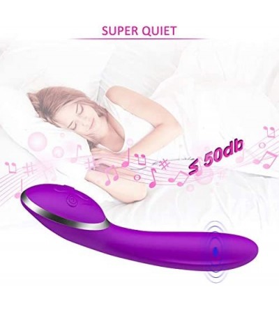 Vibrators Waterproof G-spot Vibrator with 12 Vibration Clitoral Stimulator Powerful Motor Massager Rechargeable Sex Toys for ...