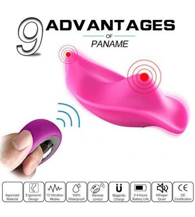 Vibrators Wearable Panty Vibrator with Wireless Remote Control Panties Vibrating Eggs-Pelepas 12 Vibration Patterns Medical S...