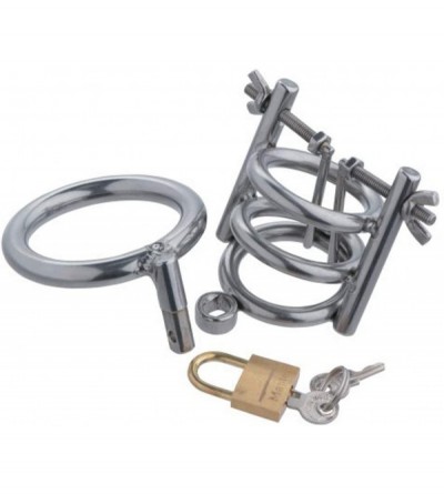 Chastity Devices Deluxe Cleaver Urethral Spreader CBT Chastity Cage - CD12O9UN5PX $58.47