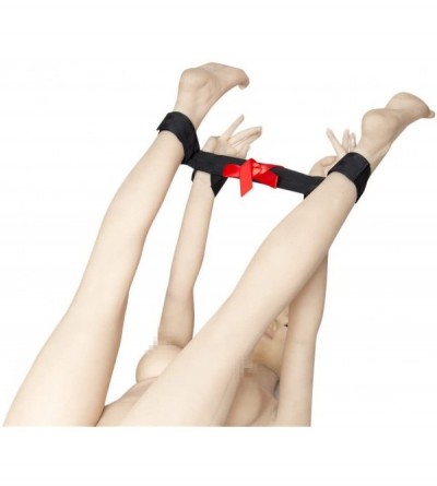 Restraints Sexy Arms and Legs Handcuffs Bowknot Restraint Bondage Wristband BDSM Flirting Props- Adjustable - CV185T2QAGN $22.09