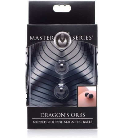 Nipple Toys Dragon's Orbs Nubbed Silicone Magnetic Balls - C418W3OUHZM $28.29