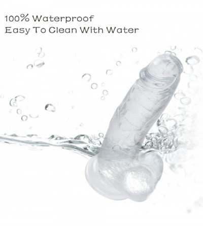 Dildos 8.6 Inch Dildo Adult Toy Sex Toys with Suction Cup G Spot Stimulator Dildos Crystal TPE for Women Female Lady Masturba...