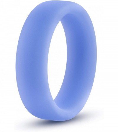 Penis Rings Performance Glo Silicone Cock Ring- Glow in The Dark- Soft- Stretchy- Sex Toy for Men- Sex Toy for Couples - Blue...