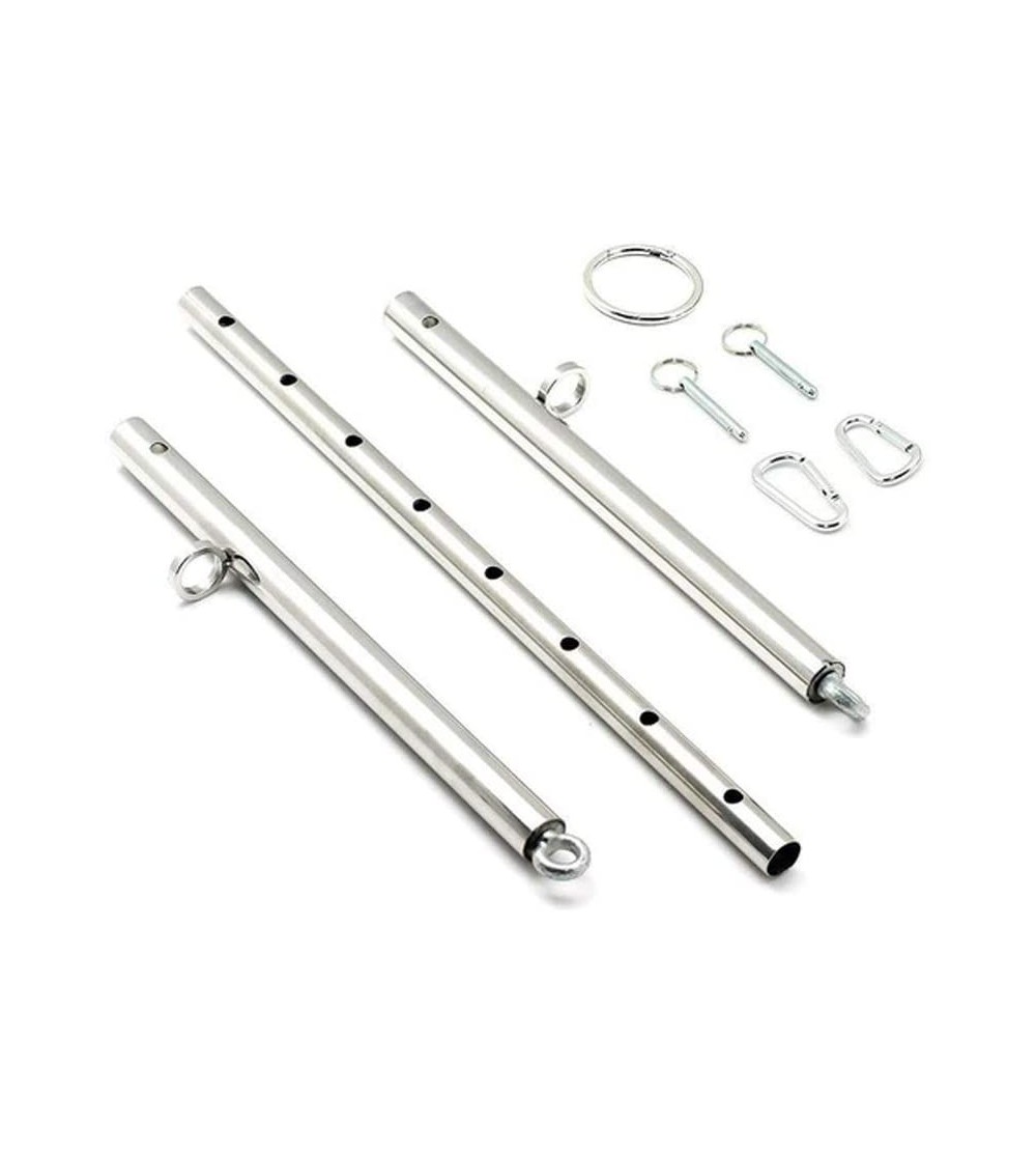 Restraints Expandable Stainless Steel Silver Spreader Bar Set - CJ18H268YDR $22.34