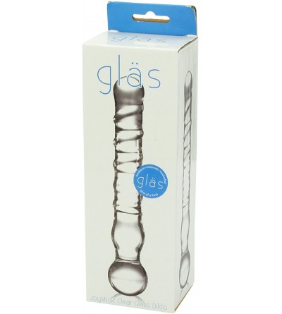 Dildos Joystick Clear Glass Dildo - CT11B3TA4VX $9.36