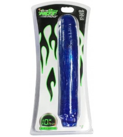Dildos Hot Rod and Vibration- Blue- 10 Inch- 14.72 Ounce - CQ11K1UUB0Z $46.98
