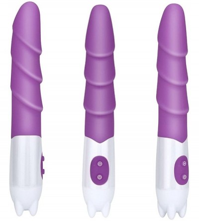 Vibrators Thrusting Rabbit Vibrator Dildo G-spot Multispeed Massager Female Adult Sex Toy - 1-c - CJ195Y97DD6 $10.52