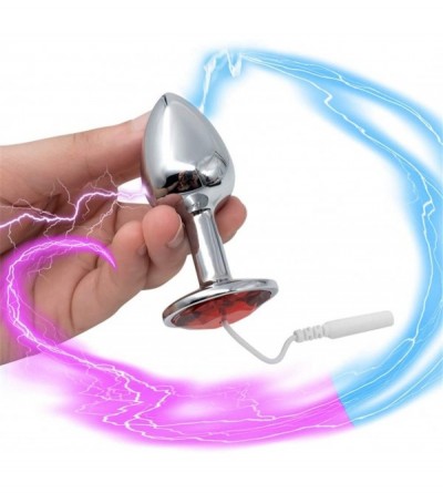 Anal Sex Toys Electric Shock Urethral Sound and Anal Plug Catheter Masturbation Pulse Stimulate Electro Penis Plug Dilator Se...