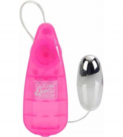 Vibrators Vibrating Clitoral Massager Vibrator Bullet Vibe Sex Toy for Women Remote Pink - CR11JJ1ZB6L $29.78