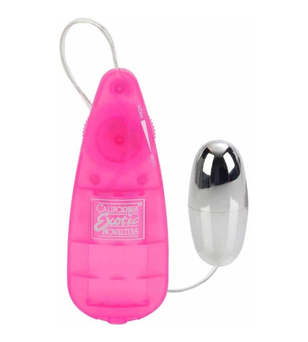Vibrators Vibrating Clitoral Massager Vibrator Bullet Vibe Sex Toy for Women Remote Pink - CR11JJ1ZB6L $10.97